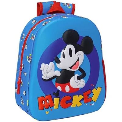 Safta DUMBO - Sac à Dos D'école Au Design 3D, Adaptable Au Chariot