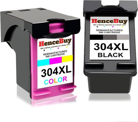 304Xl Remanufacturé Cartouches D'Encre Remplacement Pour Hp 304 Xl Pour