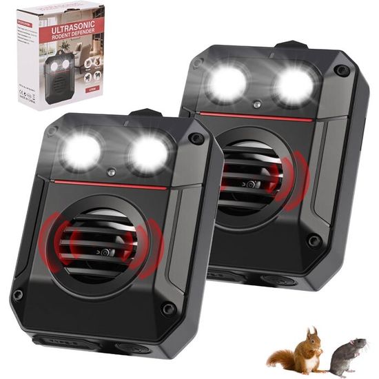 Repulsif Ultrason Anti Rongeur pour Voiture Haute fréquence, Anti