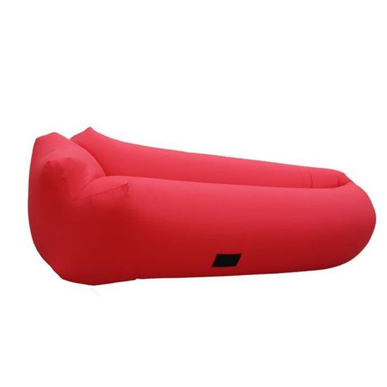 Gonflable Air Canapé-lit Lazy Sleeping Camping Sac de plage Hangout Windbed oneritea787
