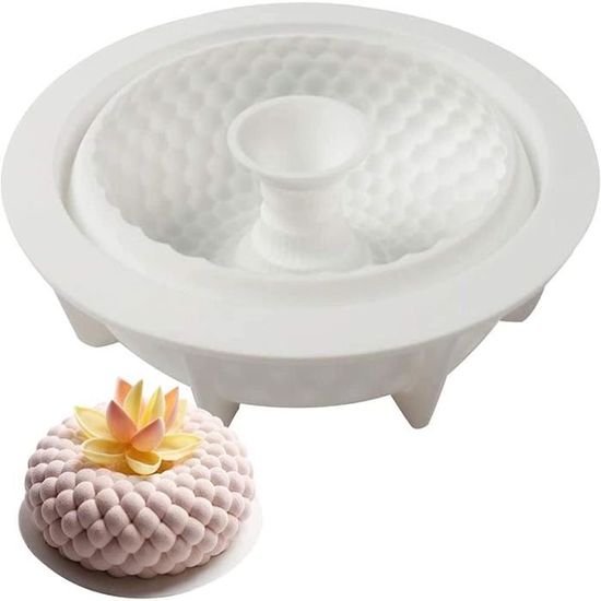 Lot De 4 Moules à Pression Pour Gâteaux De Lune (mooncakes) - Motif Floral, Capacité 75 G - Pour Pâtisserie Asiatique