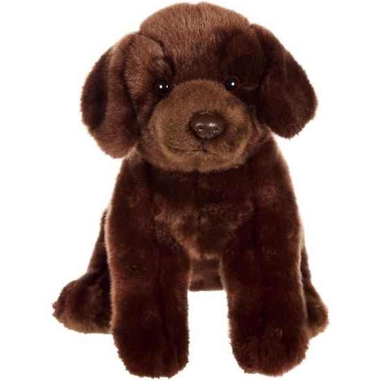 Peluche Chien Réaliste 50 Cm – Jambes Articulées, Lavable à La Main – Décoration Douce Ou Cadeau Pour Enfant Ou Adulte