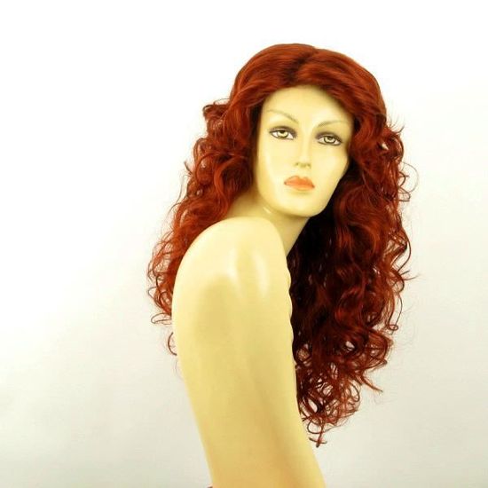 Perruque Femme Longue Bouclée Blond Foncé – Modèle MEREDITH – Synthétique – Neuf Avec étiquettes