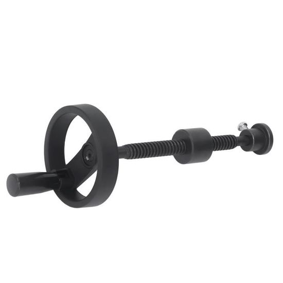 Vis D'étau D'établi En Acier - Longueur 350 Mm - Volant 100 Mm - Pour Menuiserie, Bricolage - Kit Complet