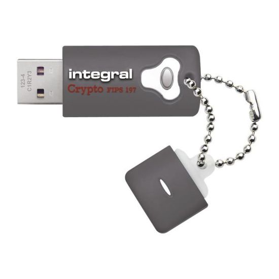 INTEGRAL Clé USB Crypto - 4 Go - USB 3.0