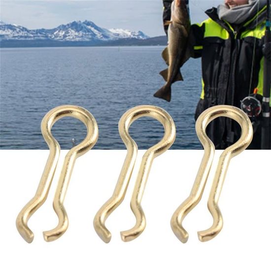 Plomb D'yeux De Fil De Pêche - OMABETA - 300 Pièces - Alliage D'acier - Résistant - Pêche à La