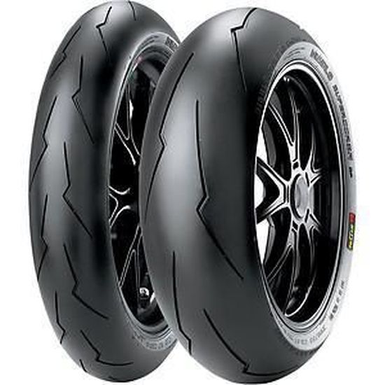 Pneu Moto été MITAS 120/70 ZR17 58W - SPOFO+, Pour Usage Route, Haute Adhérence