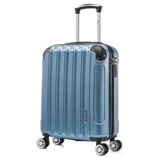 Valise Cabine 20 Pouces Sea Choice Extensible - Roues 360° Frein, Motif Lune étoile, Conforme Cabine