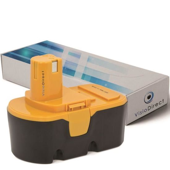 Batterie Li-ion VISIODIRECT pour Ryobi BPP1817M 18V 3000mAh aux