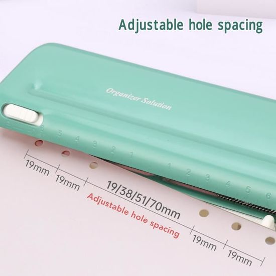 Perforateur De Bureau 1 Trou En Métal KANGARO ONE-HOLE - 10 Feuilles