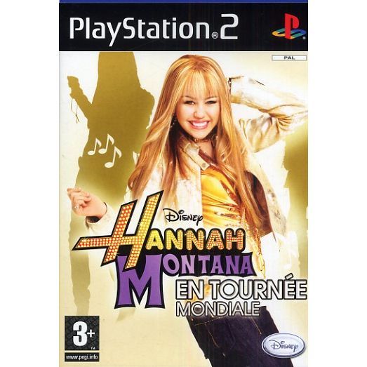 Hannah Montana En Tournee Mondiale / Jeu Console P