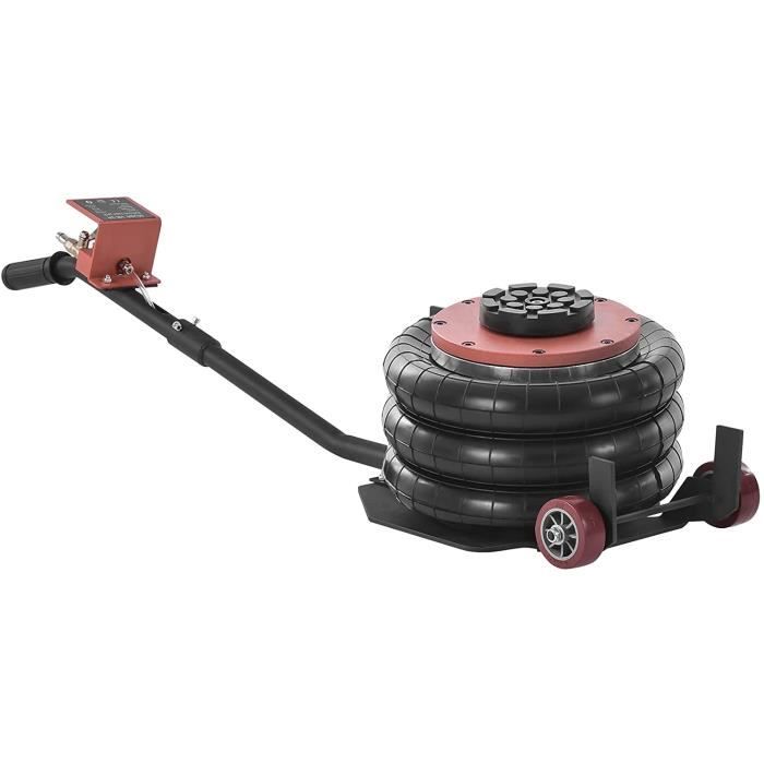 Cric Pneumatique 3 Tonnes - Levage Rapide Pour Voiture, Camion, SUV - 6600 Lbs