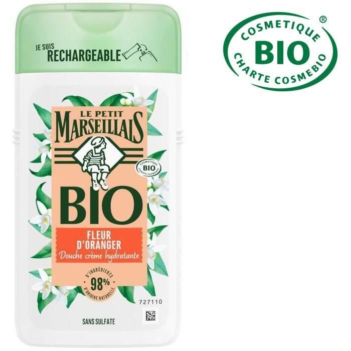Le Petit Marseillais Douche Crème Hydratante Fleur d'Oranger Bio 250ml
