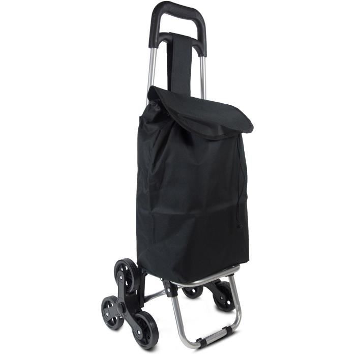 KINSTON Chariot de course - 30 L - Noir