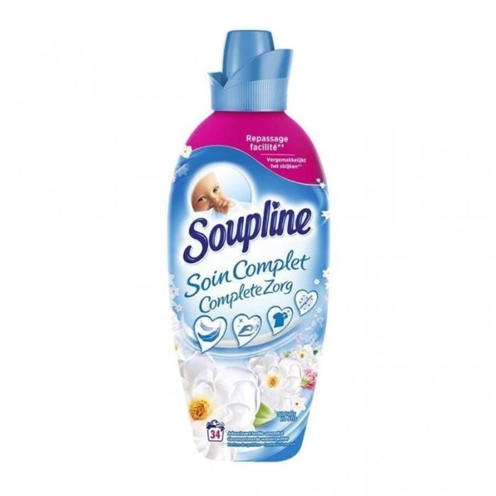 Soupline Adoucissant Textile Concentré Soin Complet 1,2L (lot de 3)