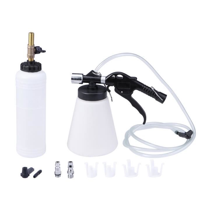 Outil de remplacement de liquide de frein de voiture de grande capacité Liquide de frein drainé Kit d'équipement de vidange d'huile