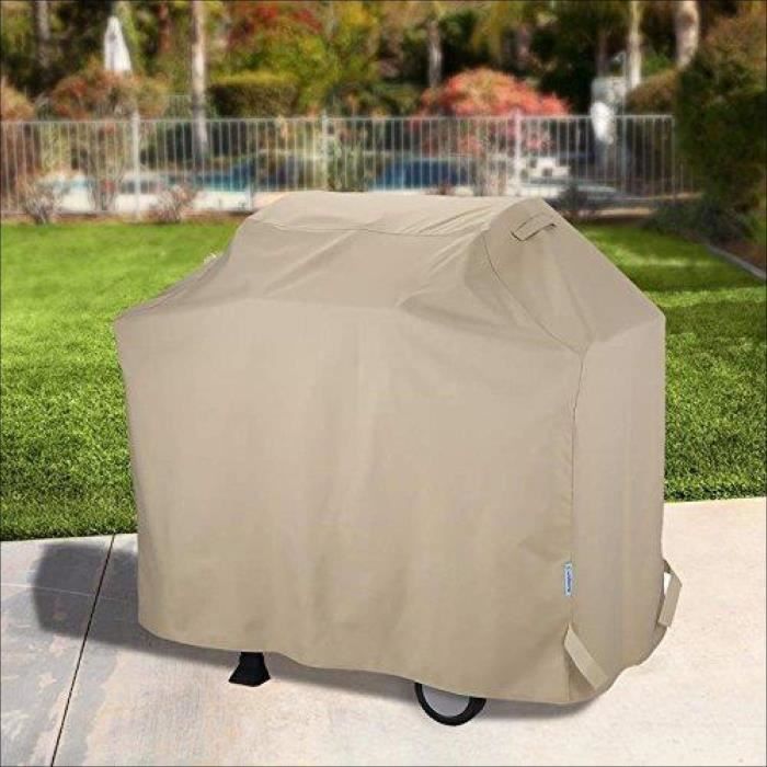 Housse Barbecue, Housse Bâche de Protection BBQ à Gaz Résistante Oxford Couverture de Grill 67*46*24 Pouces Anti Vent UV Antipoussiè