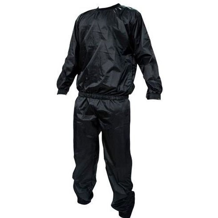 Kabalo Noir costume de sauna, pour l'exercice et la perte de poids - anti-déchirure et du matériel de qualité professionnelle - A...