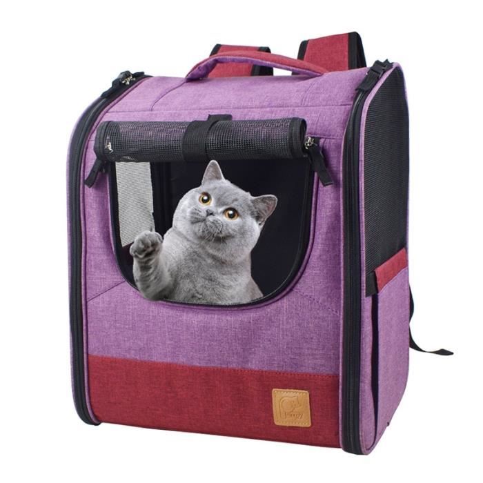 Sac de transport,Sac à dos de voyage respirant pour chat Sac à bandoulière en maille pour animal de compagnie, sac - Type 1-L