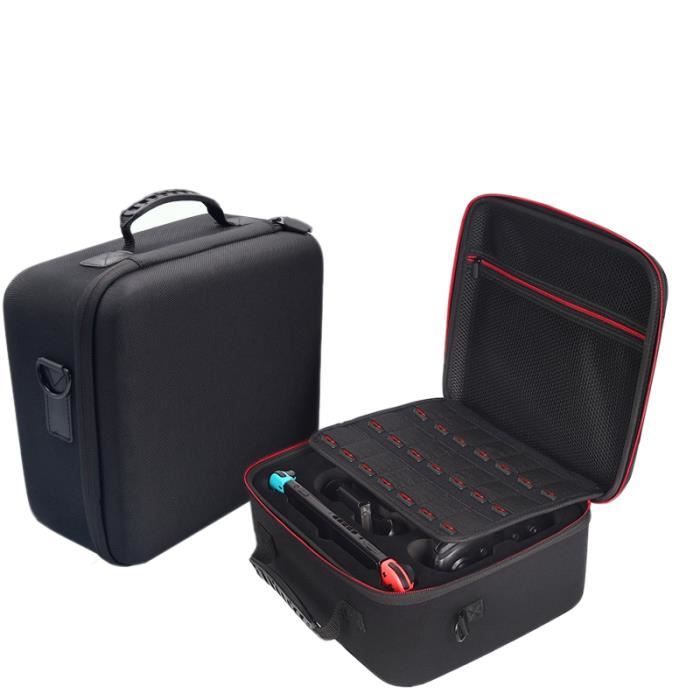 Nintendo Switch Sacoche- Houssee de transport deluxe pour Nintendo Switch Console Joycon Accessaries A