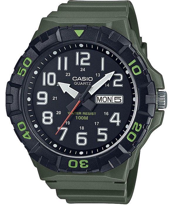 Montre - CASIO - Sport - Vert résine