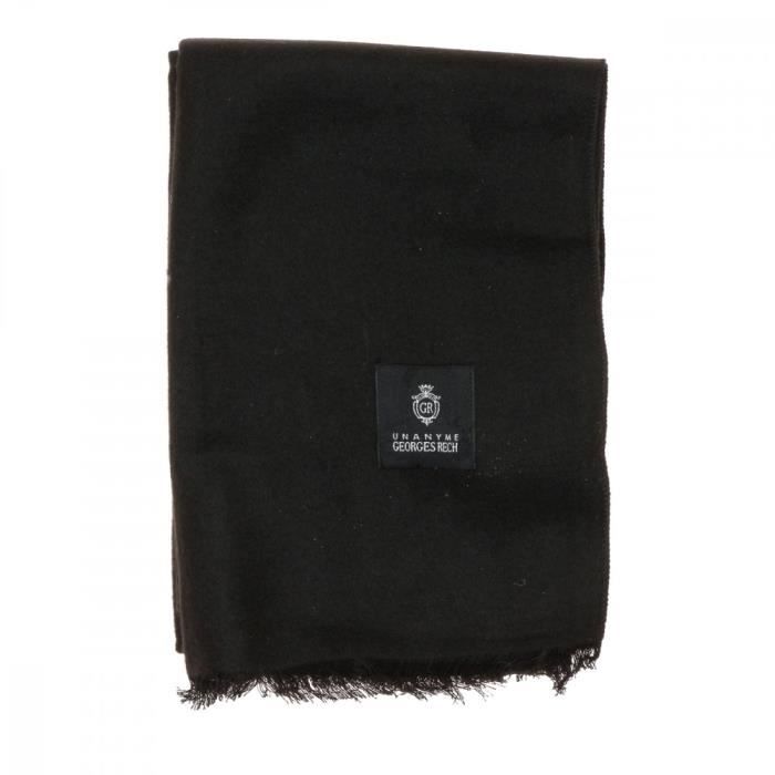 Echarpe Noire Homme Georges Rech