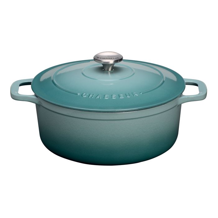 Cocotte ronde chasseur 20 cm bleu - Invicta Bleu