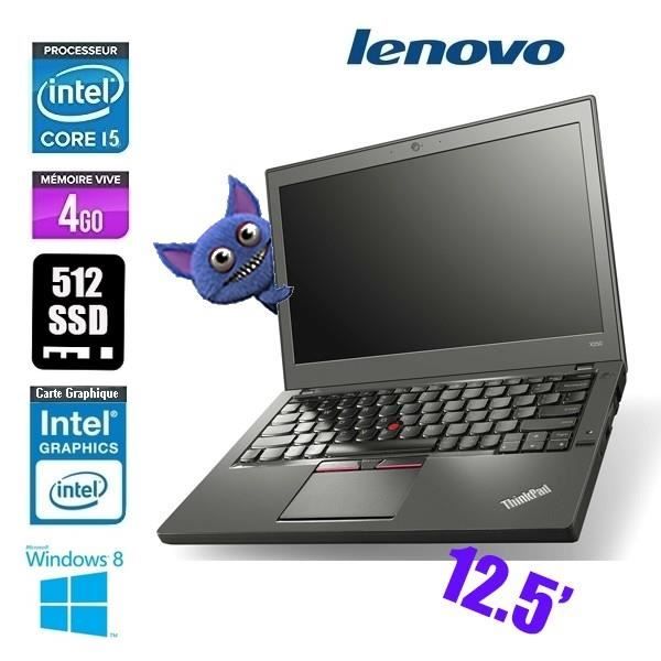 LENOVO THINKPAD X240 CORE I5 4GO 512GO - GRADE B