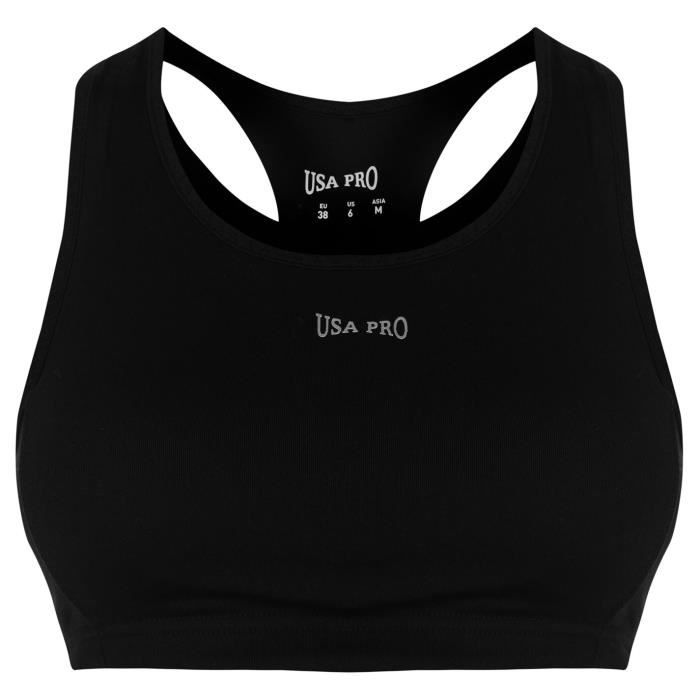 Usa Pro Medium Brassière De Gym Sport Running Femme