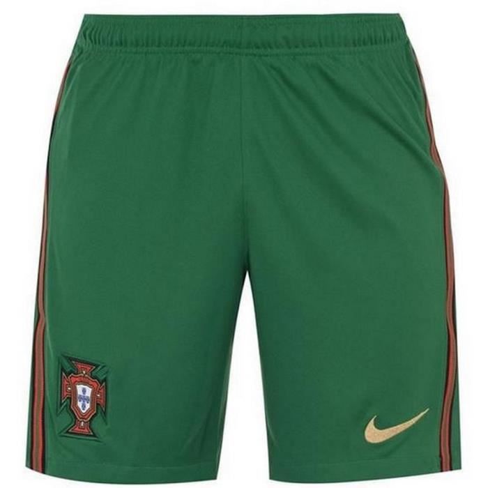 Nouveau Short Officiel de Football Homme Nike Portugal Domicile Euro 2020
