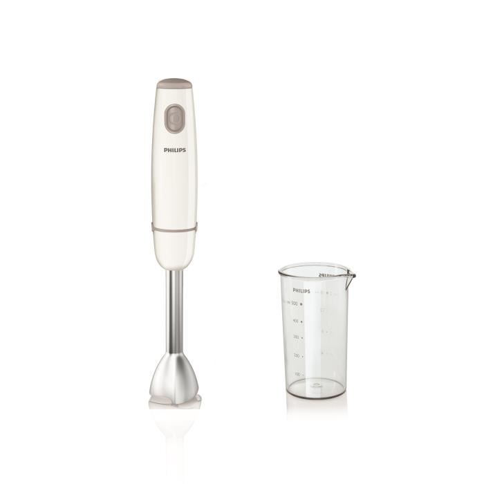 PHILIPS HR1604/00 Mixeur plongeant Daily Collection - Blanc