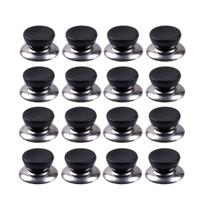 24pcs bouton de couvercle de pot poignée de de en plastique de remplacement anti-brûlure pour la cuisine à FAITOUT - MARMITE