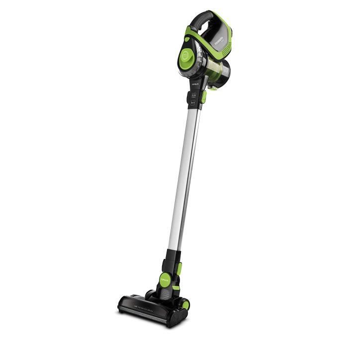 POLTI FORZASPIRA Balai aspirateur 2en1 SLIM SR110 - Autonomie 50min - 2 vitesses - Technologie cyclonique - Rechargeable sans fil