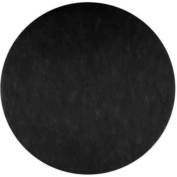 Set de table rond noir (x50) REF/2812