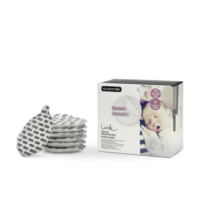 Suavinex Allaitement Pack de Coussinets 60 unités
