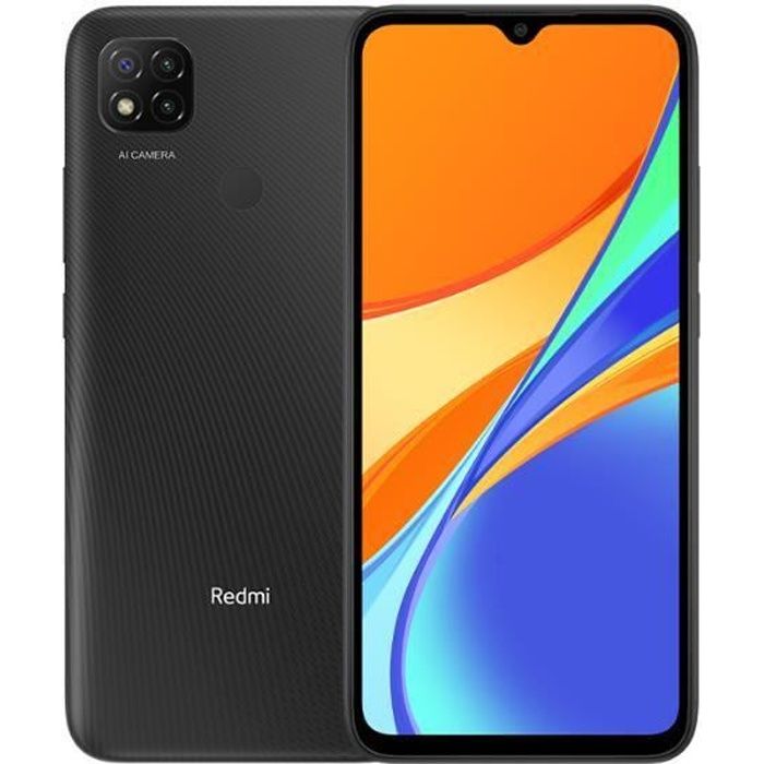 TÉLÉPHONIE, Smartphone, GSM/GPRS/EDGE/UMTS/HSDPA, Xiaomi, Xiaomi Redmi 9c Gris 4 128