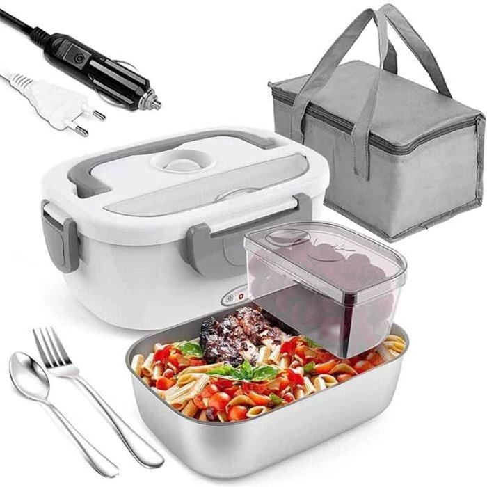 STN Gamelle Chauffante 75W Lunch Box Chauffante Set avec 7,5l Sac, gamelle repas STN Gamelle Chauffante 75W Lunch Box Chauffante Set avec 7,5l Sac, gamelle repas