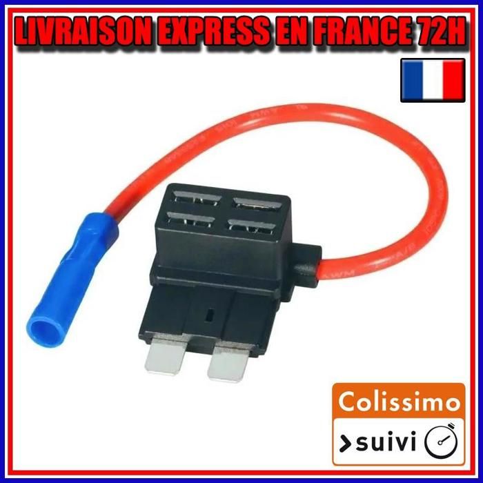 Adaptateur Pour Fusibles Plats STANDARD - Voiture, Moto, Utilitaire, Neuf Générique