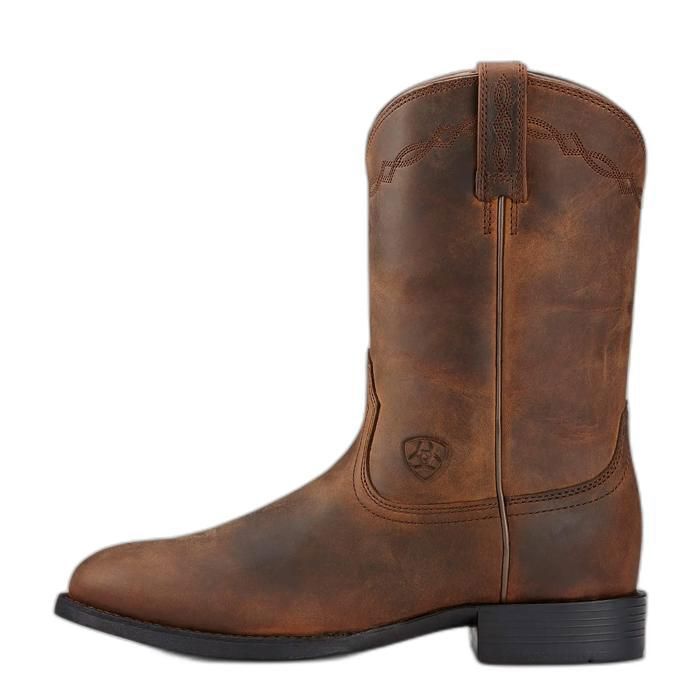 Bottes western en cuir femme Ariat Heritage Roper - brown Bottes western en cuir femme Ariat Heritage Roper - brown