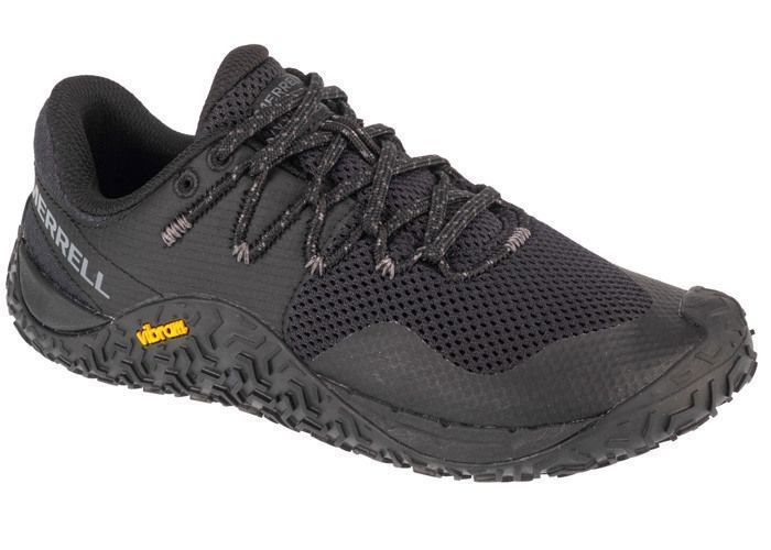 Chaussures de running - Merrell - Trail Glove 7 - Noir - Maille respirante - Technologie Vibram