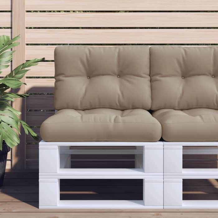 vidaXL Coussin de palette 60x40x12 cm - vue 4