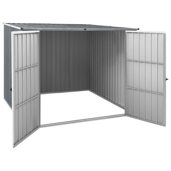 Bon plan Abri de jardin - JILI HOT - Cabane à outils Gris 195x198x159cm Acier galvanisé Thome4956948