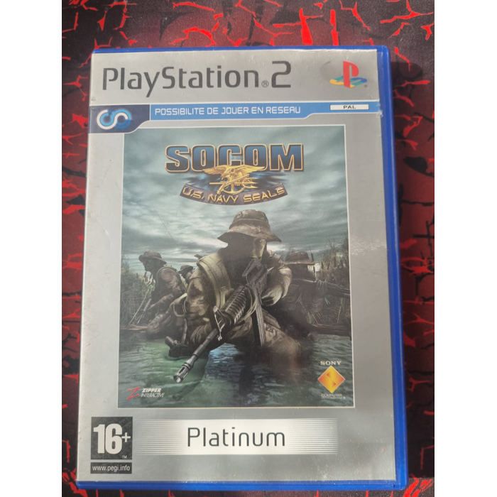 Sony Computer Entertainment Socom : U.S. Navy Seals (PS2 Platinum) – Jeu De Tir & Stratégie Militaire – Version Française