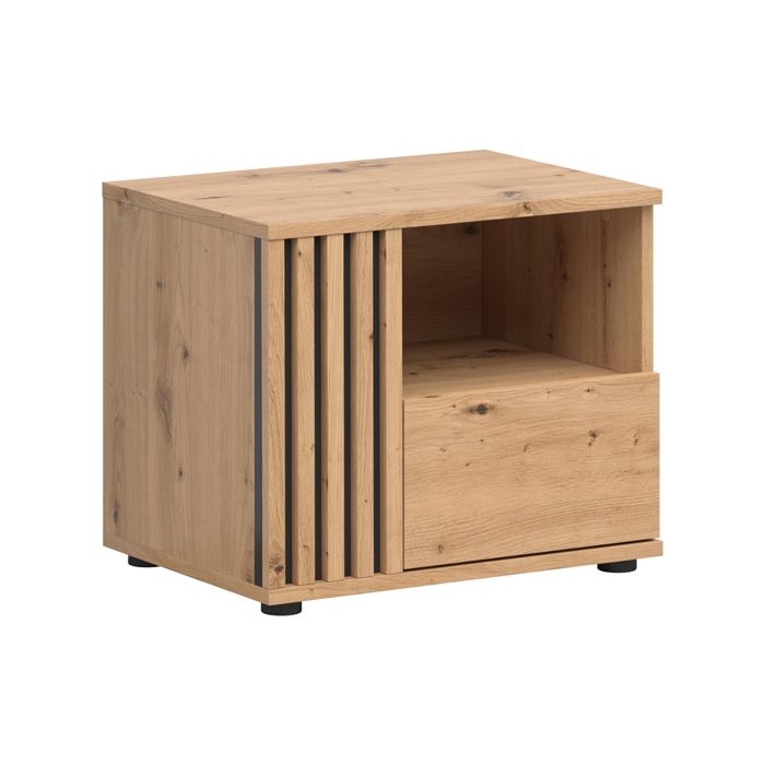 Chevet 1 tiroir Petits-meubles - Ezra - 55 x 40 x 46cm - Bois Chevet 1 tiroir Petits-meubles - Ezra - 55 x 40 x 46cm - Bois