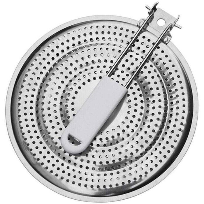 Plaque De Diffusion De Chaleur Réducteur De Flamme Émail Garde-Flamme Anneau De Mijoteuse Protecteur De Chaleur Pour Cuisine Maison Noir