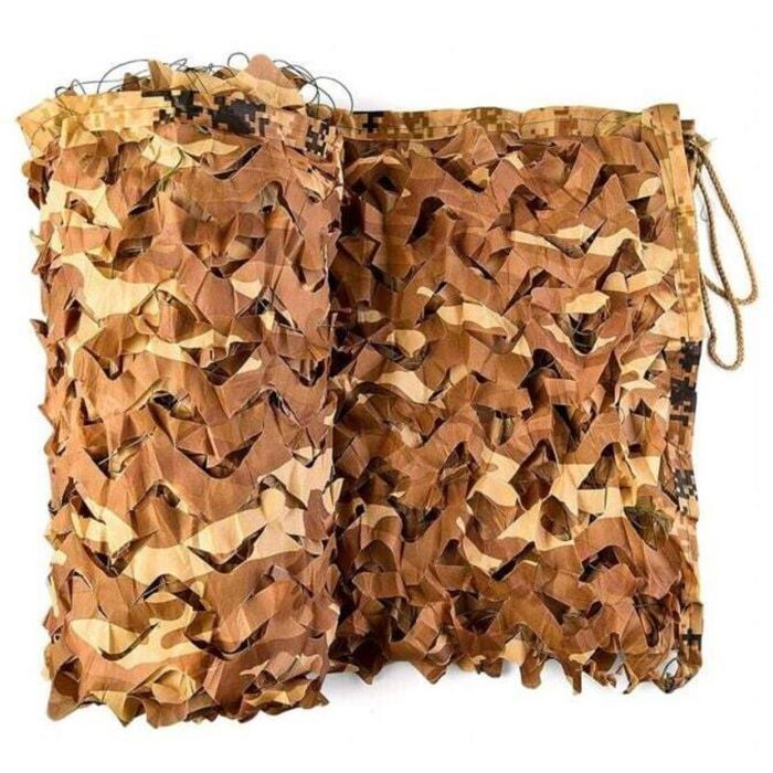 Filet de camouflage - Militaire - Rectangulaire 4x5 m - Imperméable - Anti-UV