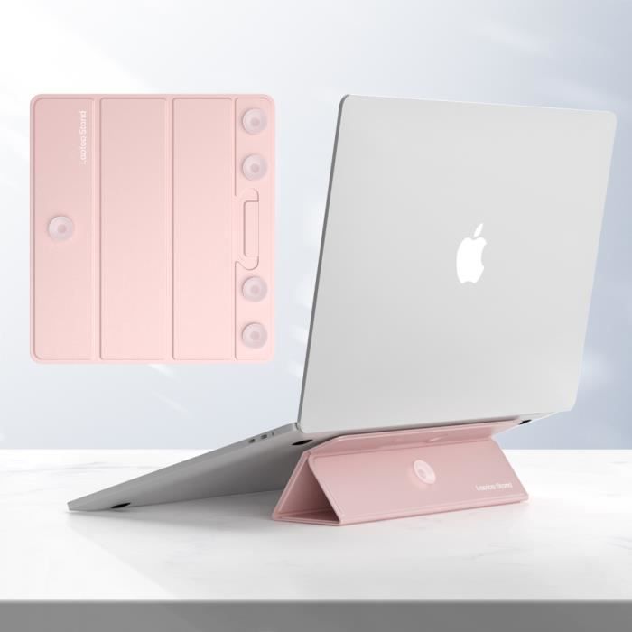 Or rose - Support de refroidissement universel pour ordinateur Portable,  pour MacBook Air Pro 13 15 16 - Cdiscount Informatique