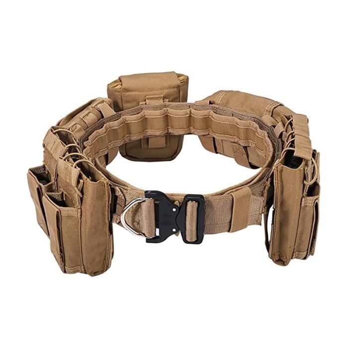 Ceinture Tactique, Pochette De Ceinture Tactique Équipement De Sécurité Et De Protection (Jaune)