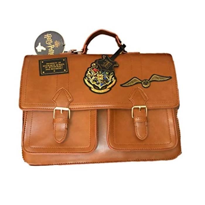 Cartable WMYLT Harry Potter Poudlard Sorcellerie Satchel Snitch Badge -  Cdiscount Bagagerie - Maroquinerie