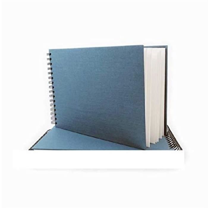 WEBEEDY 2 Pcs Accordéon Cahier De Croquis Aquarelle Rigide